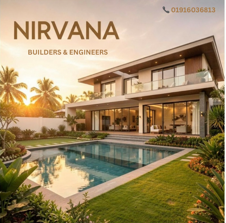 Nirvana builders and engineers. Your trusted construction partners since 2014